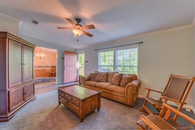 Living room and front entry