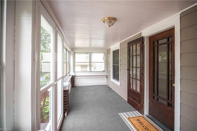 enclosed front porch