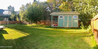 Apple Tree and Shed
