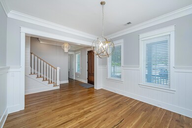 Views from the formal dining room