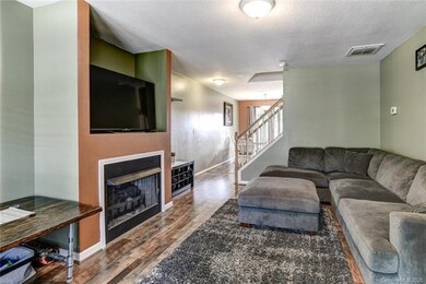 Living room upon entry