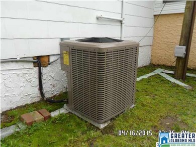 Recently installed heat pump.