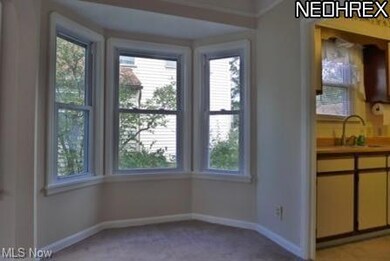Window View in Dining Room