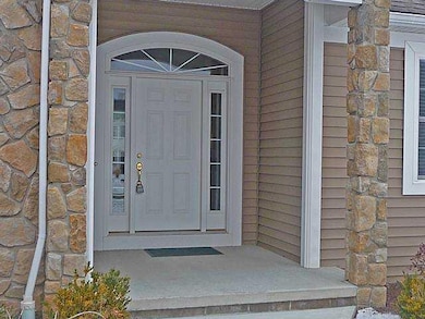 Exterior Front. Rich detail and curved window for 
