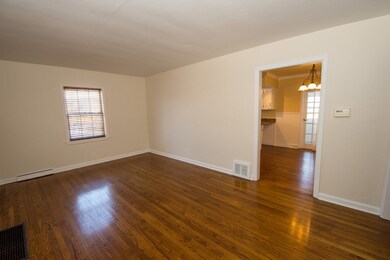 Living room has good living space, beautiful oak h