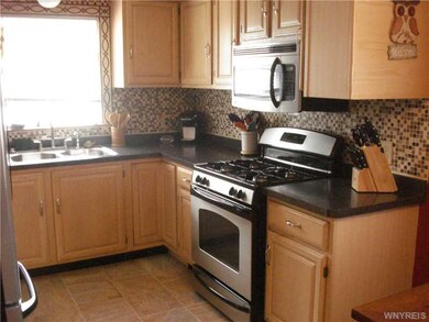 Kitchen. Includes stainless steel appliances