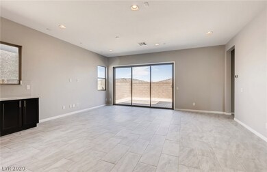 Great Room With 12 Foot Slider and Custom Tile Flo