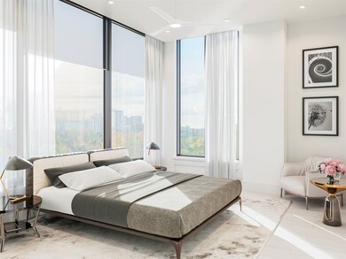 The spacious primary bedrooms are bathed in natura