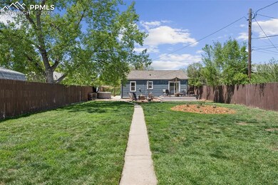 Rear view of property with a patio area