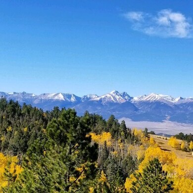 Snowy Peaks and Fall Color