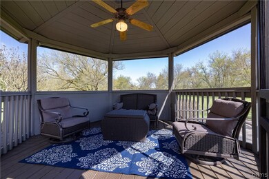 Screened gazebo