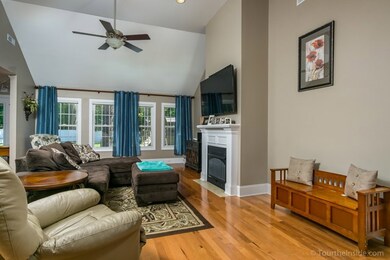 Great Room with Gas Logs