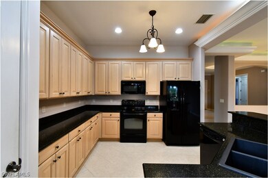 Large and open kitchen with a huge pantry. Loads of storage and open to the rest of the communal area.