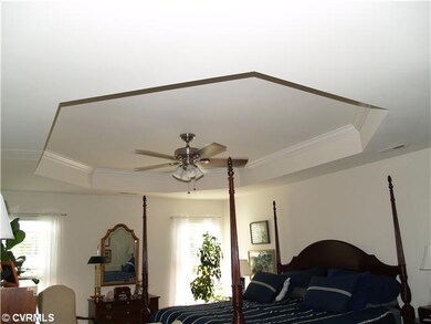 Master Bedroom - Tray Ceiling in Spacious Master B