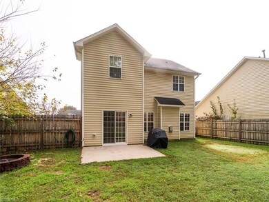 Fully fenced private backyard. Patio with access to the kitchen and more!