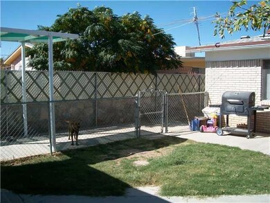 Exterior Back. Includes large storage sh