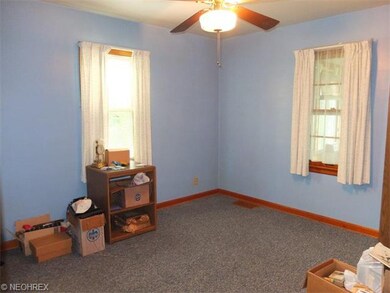 Bedroom 2 on the main floor.