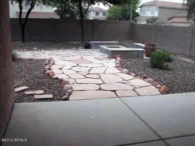 Covered Patio and Fire Pit