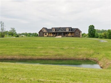 Home overlooks two ponds great view from sitting on the large front porch.