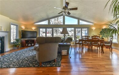 High Ceilings, Hardwood Floors, Fireplace and  a W