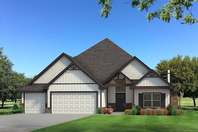 View of front of home featuring a front lawn, boar