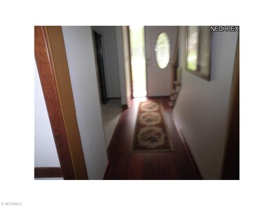 Newer front door with side panel Lead Glass and La