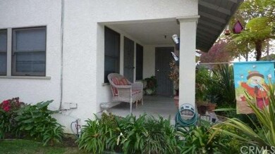 Porch on front house.