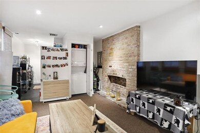 Living Room & laundry closet