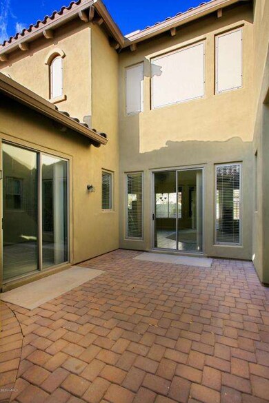 Interior Courtyard Open to Family Room