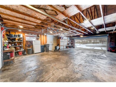Rare 4 Car Attached Garage with Front and Back Gar