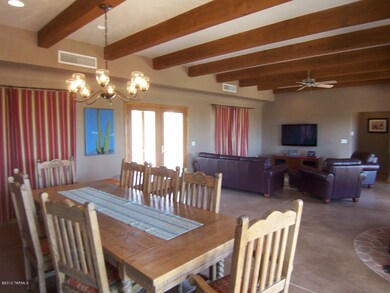 dining area looking to living room