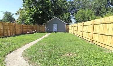 large back yard