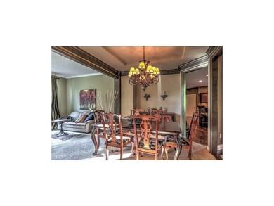 Elegant setting for candlelight dinners