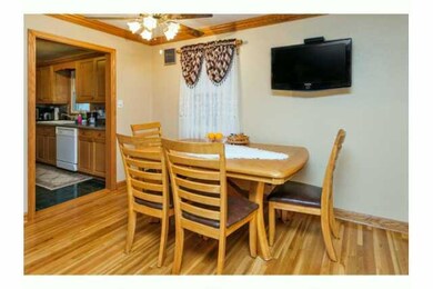 Dining Room. Dining area opens up to the family ro