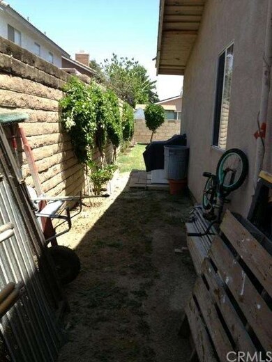 Leading to back yard