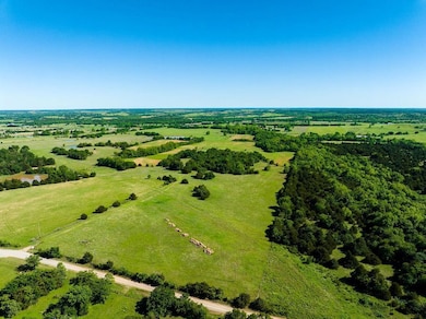 Aerial view with a rural view