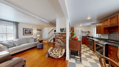 View of Kitchen & Living Room