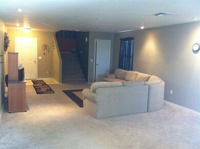 Family room view to the entrance