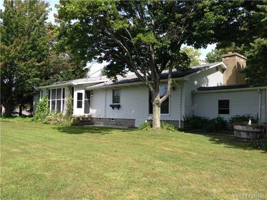 Porch - Enclosed. Back of house with enclosed porc