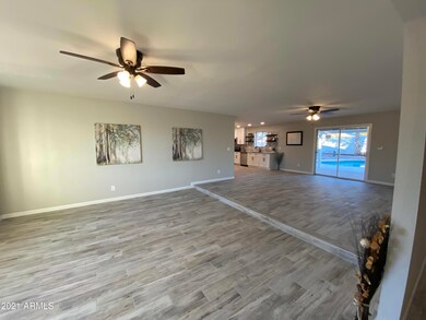 Living and family room