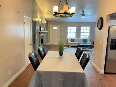 Entry view from dining room