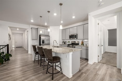 Kitchen looking towards front