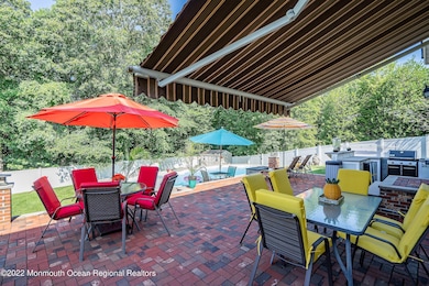 Paver Patio w/ Awning