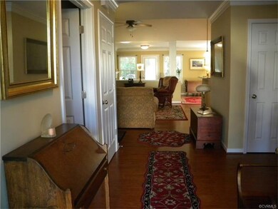 foyer looking into living area