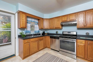 Spacious Deck off of Kitchen