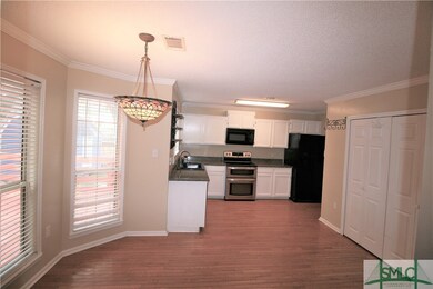 natural light from all directions in the kitchen a