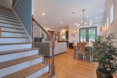  Walk into this comfortable living/dining area wit