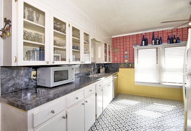 Updated kitchen with stainless steel appliances an