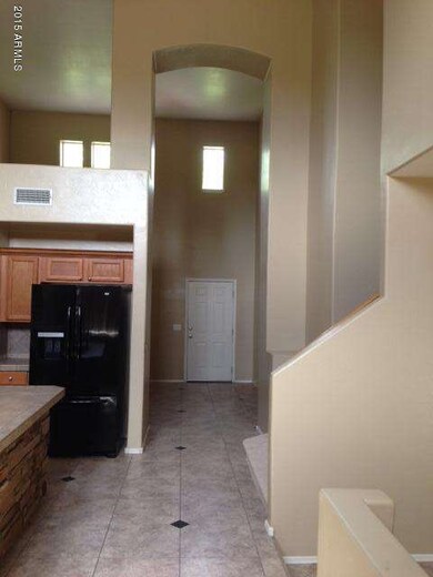 Vaulted entry way
