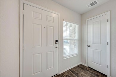 Entrance foyer with healthy amount of natural lig